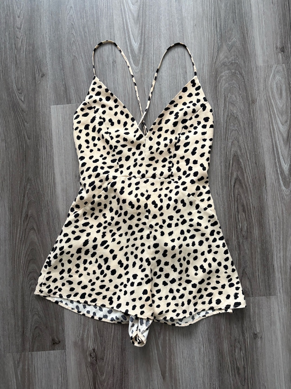 Forever 21 Cheetah Print Romper